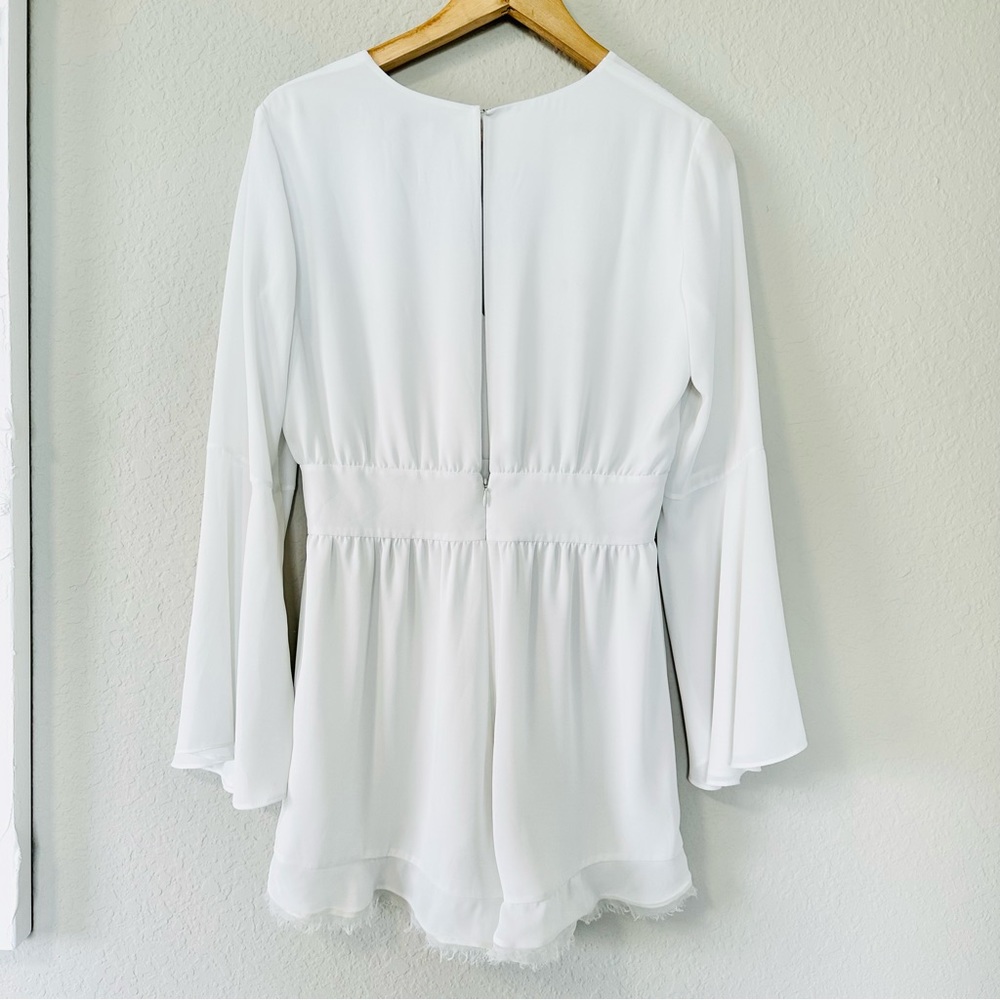 Alexis White Martin Silk Romper - Picture 6 of 14